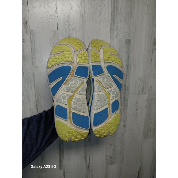 Hoka One One Bondi 3 Mens 12 Running Shoes Low Top Athletic F10014G Blue Gray main image 7